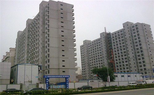 祝賀陜西興紀(jì)龍管道有限公司山東濟南軍區(qū)政治部住宅樓項目完美竣工！